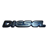 Emblema Adesivo Diesel Pick up Pequeno Cromado