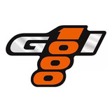 Emblema Adesivo Gol 1000 Laranja P Gol 91 95 Quadrado