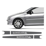 Emblema Adesivo Porta Peugeot 206 Quiksilver Qks01