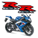 Emblema Adesivo Resinado Suzuki Gsxr Gsx R Vermelho Par Re5 Fgc Frete Grátis