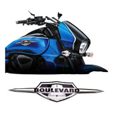Emblema Adesivo Resinado Tanque Suzuki Boulevard Fk