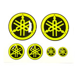 Emblema Adesivo Resinado Tanque Yamaha Fluorescente R29 Fgc