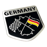 Emblema Alemanha Racing Vw Jetta Golf Gol Fox Fusca Bmw