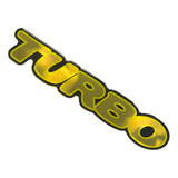 Emblema Auto Adesivo Turbo Silverado D20 2000 Resinado