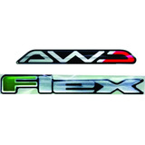 Emblema Awd Flex Resinado