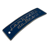 Emblema Banco Traseiro Lambretta L1 Azul