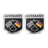 Emblema Bandeira Alemanha Jetta Golf Up