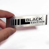 Emblema Black Edition Limited Edition Exclusivo Tuning Racing Top 10x2 5cm 1 