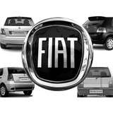 Emblema Black Preto Mala Fiat Uno