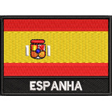 Emblema Bordado Bandeira Da Espanha Airsoft