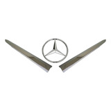 Emblema C Frisos Da Grade Caminhão Mb 1618 1620 1634 1938ls