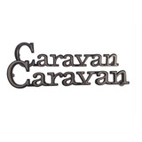 Emblema Caravan Cromado Lateral Brasão Ss