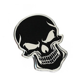Emblema Caveira Cranio Adesivo Moto Harley Davidson Suzuki