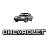 Emblema Chevrolet Opala Monza Caravan Até 90 Tampa Traseira