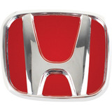 Emblema Da Mala Honda New Civic 2007 A 2011 Fundo Vermelho
