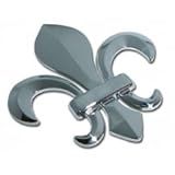 Emblema De Carro Cromado Elektroplate Louisiana Fleur De Lis