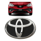 Emblema Dianteiro Cromado Toyota Etios 2013