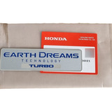 Emblema Earth Dreams Cobertura Motor Honda Civic 17 21 Turbo