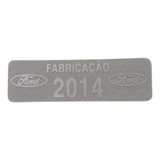 Emblema Etiqueta Ano De Fabricação Ford