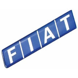Emblema Fiat Azul Adesivo Resinad Uno Mille Tipo Tempra Elba