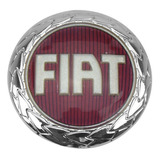 Emblema Fiat Grade Dianteira Palio G2 2001 A 2007 Vermelho