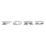 Emblema Ford P Tampa Traseira