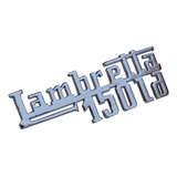 Emblema Frontal Cromado Lambretta 150 Ld Novo Parafuso