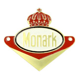 Emblema Frontal Do Quadro Da Bicicleta Monark Antiga