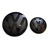 Emblema Frontal Fosco Traseiro Black Piano Vw Golf Mk7