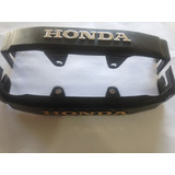 Emblema Frontal Honda Cg 125 83 A 88 Prata E Dourado