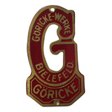 Emblema Goricke Dos Anos 30 Frete