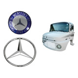 Emblema Grade Caminhão Mb 1113 1313 1513 Estrela Frontal