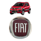 Emblema Grade Fiat Uno Fase 2 2017 2018 2019 2020 2021 95mm