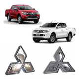 Emblema Grade L200 Triton 2017 2018 2019 2020 Dianteiro