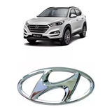 Emblema Grade Radiador New Tucson 2018 2019 2020 2021 Logo