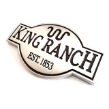Emblema King Ranch Linha Pick Up Ford F150 F250 F350 F1000