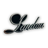 Emblema Landau Teto Vinil Capota Tampa Mala Traseira Ford