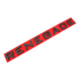 Emblema Lateral Renegade Grafite Jeep Renegade Trailhawk
