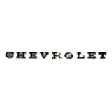 Emblema Letras Chevrolet Opala Bigode 75 76 77 78 79 Preto  