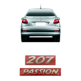 Emblema Letreiro 207 Passion Para Peugeot