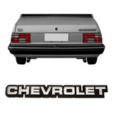 Emblema Letreiro Chevrolet Monza 82 A 87 88 89 90 Cromado