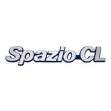 Emblema Letreiro Da Mala Spazio Cl 83 84 85 86 C Fundo Azul