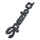 Emblema Letreiro Da Mala Spazio Cl 86 85 84 83 C Fundo Azul