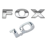 Emblema Letreiro Fox 1 0 Traseiro 2004 À 2006 2007 2008 2009