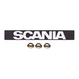 Emblema Letreiro Frontal Do Capô Scania