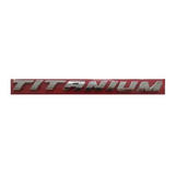 Emblema Letreiro Titanium Fusion Focus Ka