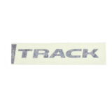Emblema Letreiro Track  preto