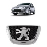 Emblema Logo Grade Parachoque Peugeot 307 2006 2012 Cromado