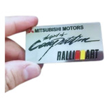 Emblema Mitsubishi Ralliart L200 Triton Pajero Lancer Asx