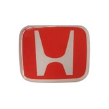 Emblema Para Volante Honda Vermelho 55mm